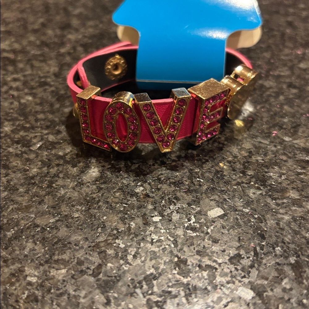 Rainbow Pink LOVE Bracelet